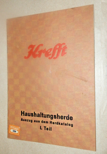 Krefft haushaltsherde öfen - krefft,
