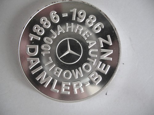 Jubiläum silber medaille 100 - jubiläum,