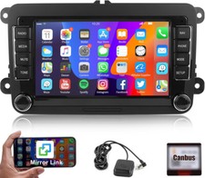 Für VW Golf 5 6 Polo 6R Touran Skoda Android 15 Autoradio GPS Navi Wifi MP5 2DIN