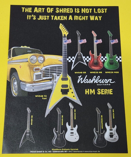 Washburn serie guitar - hm,