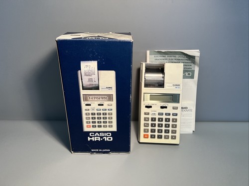Casio 10 mini printing - |,