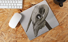 Cattle Skull Gothic Non Slip Mouse Mat / Mouse Pad