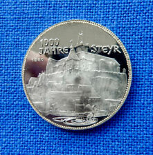 Österreich 500 Schilling Münze 1980   "1000 Jahre Steyr"   PP-gekapselt