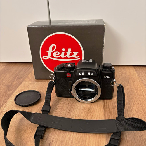Leica slr analogkamera - r5,