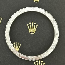 Rolex Herren 36mm Datejust Turn-O-Graph 18K Weißgold Lünette Oyster Ref: 16264