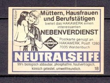 421622/ Zündholzetikett –