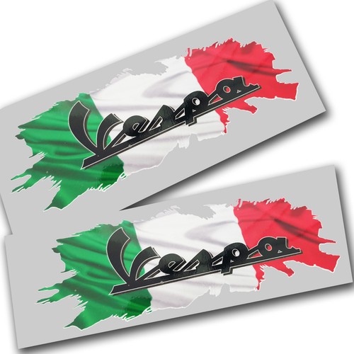 Vespa italienische flagge - italienische,