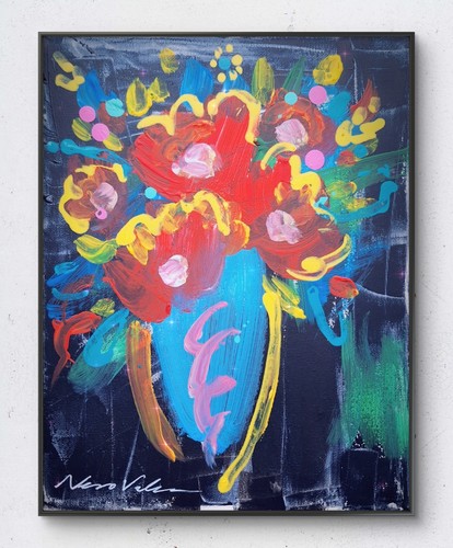 Original moderne kunst - original,
