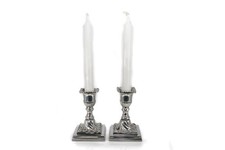 2 Kerzenständer  925/- Silber ca. 850 g [BRORS 15069]