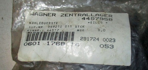 Nos original kohlebürsten - 8,