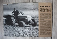 Eicher Original Prospekt für