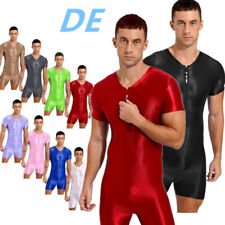 DE Herren Glossy Ganzanzug mit