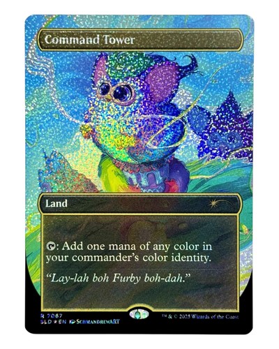 Mtg command tower secret - mtg,