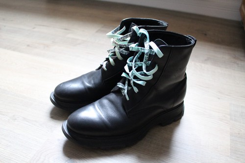 Gram leather lace - gram, lace-up