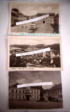 3 alte Fotopostkarten "Elsterberg i. Sachsen", um 1950