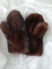Nerz echtfell handschuhe - nerz,