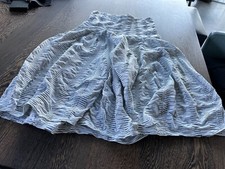 Hindahl & Skudelny Ballonrock XL  weiß mit schwarzem Muster neu