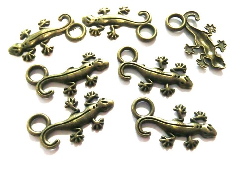 Charms gecko 22mm anhänger - 10,
