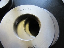 Gewinde Lehrring M 42 x 1 - 6g  LMW  Feingewinde Gewindelehrring  #MB22-7#