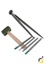 Marmor Skulpturen Set mit