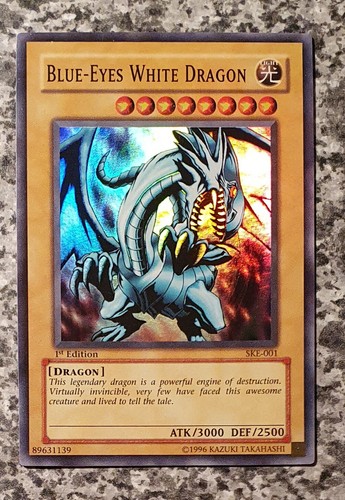 Yugioh blue eyes - eyes, white