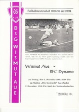 OL 89/90 BSG Wismut Aue - BFC