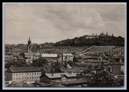 Ansichtskarte pribram - ansichtskarte,