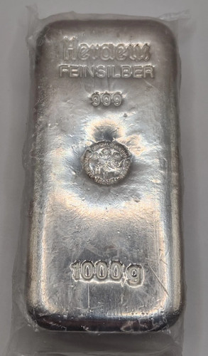 Kilo 999 silber heraeus - kilo,