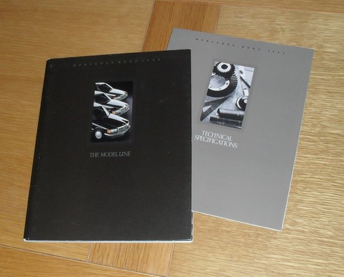 Mercedes marktprospekt 1989 - mercedes,