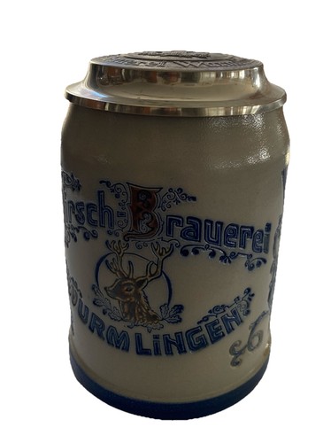 Bierkrug zinndeckel - bierkrug,
