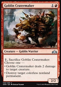 Magic mtg goblin cratermaker - magic/mtg,