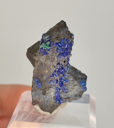 Quarz azurit malachit - quarz,