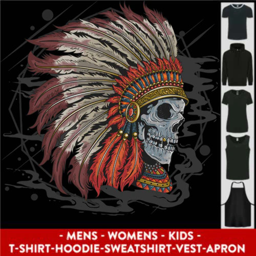 Indianer kopfschmuck schädel - kopfschmuck,