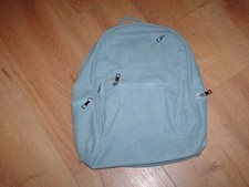 RUCKSACK  sportlich chic Wildlederoptik   bleu unbenutzt