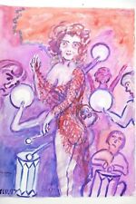 Wilhelm Klußmann Aquarell