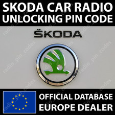 SKODA RADIO PIN CODE RNS AMUNDSEN AUDIENCE BEAT BETA BLUES BOLERO COLUMBUS DANCE