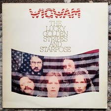 WIGWAM - THE LUCKY GOLDEN STRIPES AND STARPOSE Vinyl LP 1976 UK