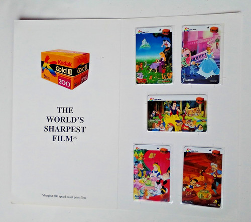 Telefonkarte kodak disney - telefonkarte,,