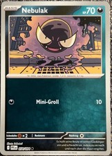 Pokemon karte nebulak - pokemon,