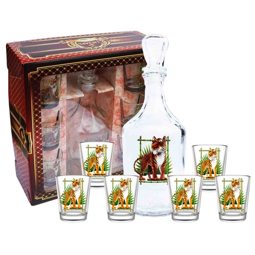 Set wodkagläser mit karaffe - set,