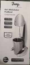 Jung Milchshaker 4 in 1 ProBlend 100W Edelstahl Mixbecher Cocktail 600ml 