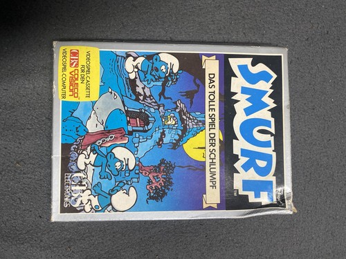 Smurf cbs coleco vision spiel - cbs,