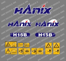 HANIX H15B Bagger Komplettes