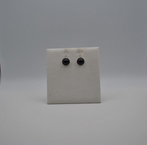 Silber ohrhänger schwarz - silber,
