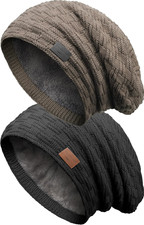 Grin& Long Slouch Beanie