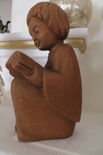 Anzeige groß massiv - groß, massiv-holzfigur