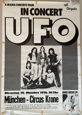 UFO Band Poster Plakat
