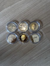 6 Gedenkmedaillen Konvolut