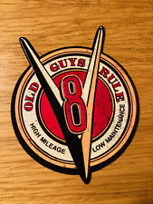 OLD GUYS RULE V8 Aufkleber