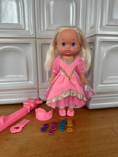 Mattel Lil Miss Vintage 1988 Lil Miss Doll Puppe Princess MAGIC JEWELS Barbie